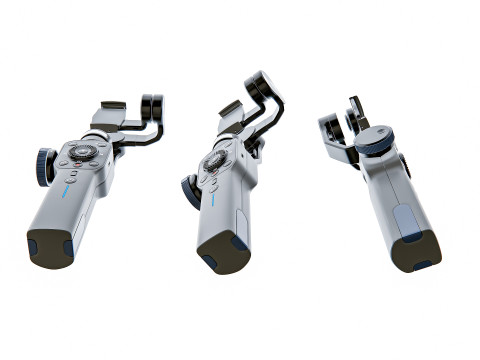 Mobile phone tablet journalist camera stand 3Dモデル
