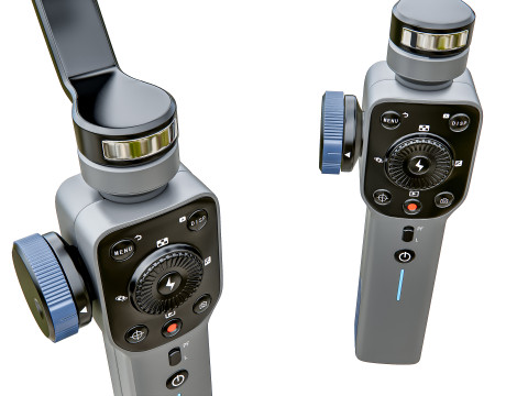 Mobile phone tablet journalist camera stand 3Dモデル