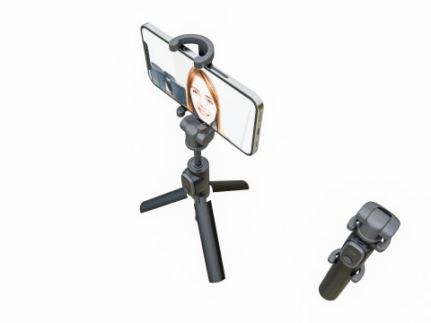 Live streaming Vlog Tripod Modello 3D