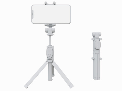 Live streaming Vlog Tripod Modello 3D
