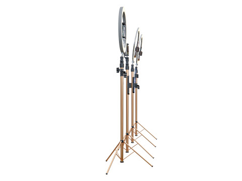 Live streaming smartphone light tripod 3D Модель