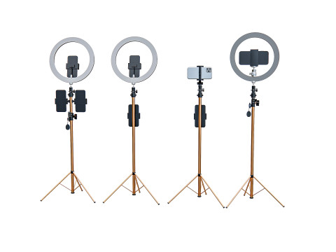 Live streaming smartphone light tripod 3D Модель
