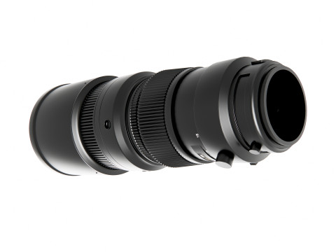 Camera zoom lens 3D Model