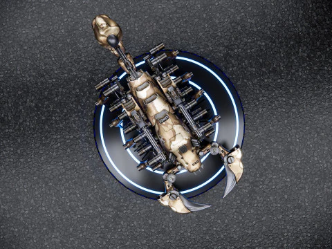 Scorpione bionico Modello 3D