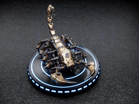 Bionic Scorpion 3D Model