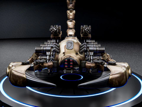 Scorpione bionico Modello 3D