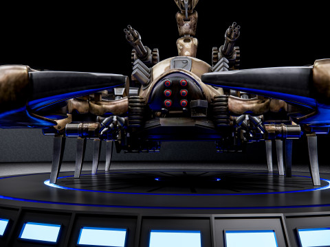 Bionic Scorpion 3D Model