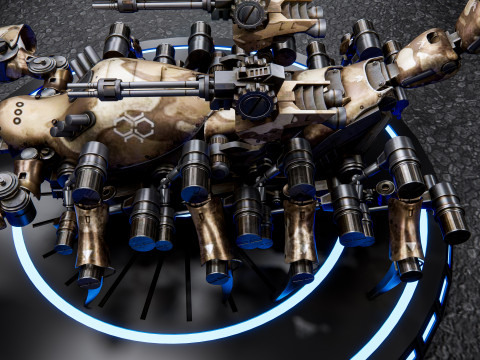 Bionic Scorpion 3D Model