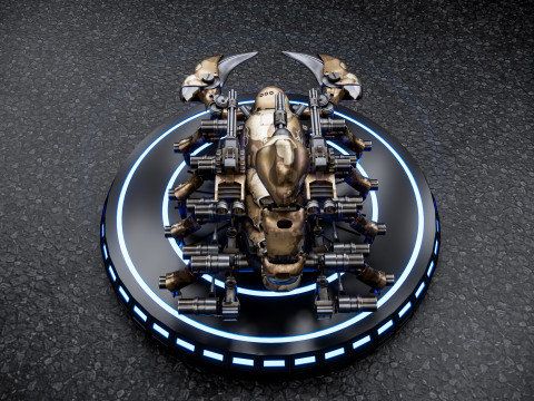 Bionic Scorpion 3D Model