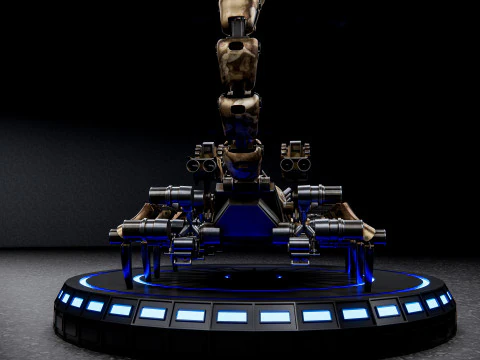 Scorpione bionico Modello 3D