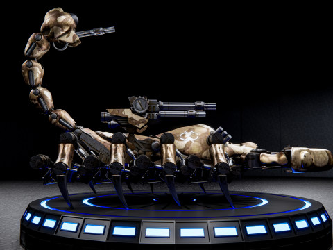 Bionic Scorpion 3D Model