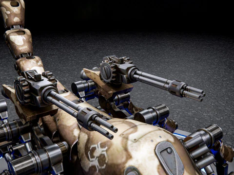 Scorpione bionico Modello 3D