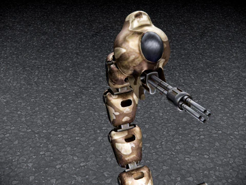 Scorpione bionico Modello 3D