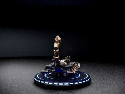 Scorpione bionico Modello 3D