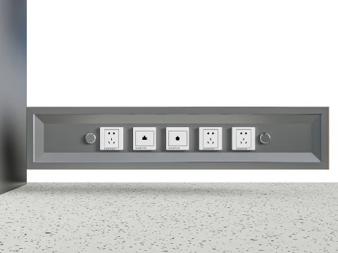 Hospital IVF Egg Retrieval room equipment 3D Model