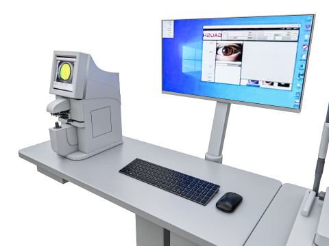 Hospital Eye Testing Snellen Chart Equipments 3D Model