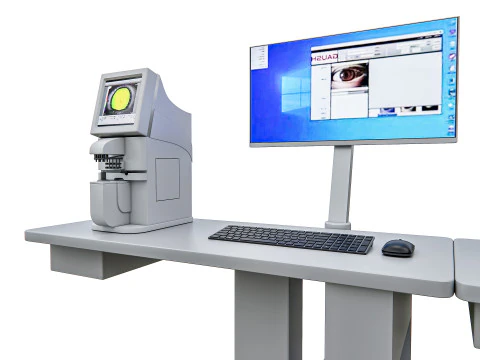 병원 눈 테스트 Snellen 차트 장비 3D 모델