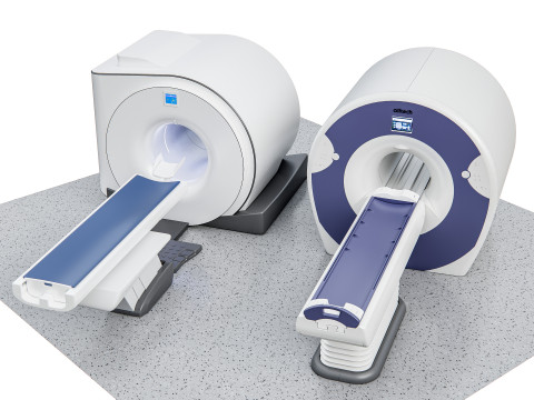 Hospital equipment MRI Scanner CT Scanner Modello 3D