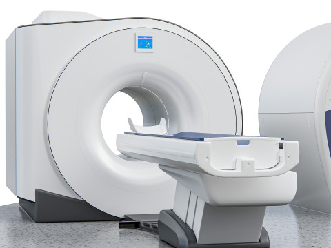 Hospital equipment MRI Scanner CT Scanner Model 3D