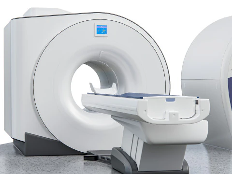 Hospital equipment MRI Scanner CT Scanner 3D Model