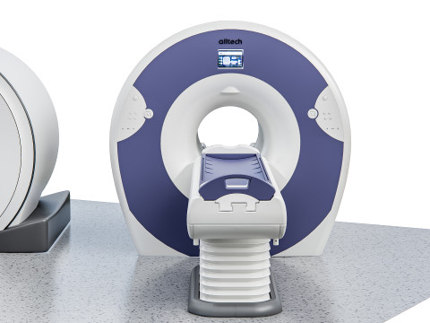 Hospital equipment MRI Scanner CT Scanner Model 3D
