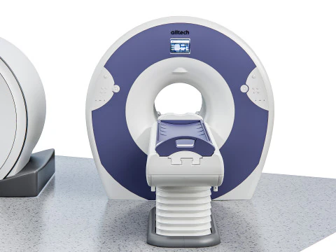 Hospital equipment MRI Scanner CT Scanner 3D Model