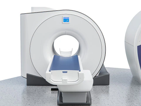 Hospital equipment MRI Scanner CT Scanner 3D Model