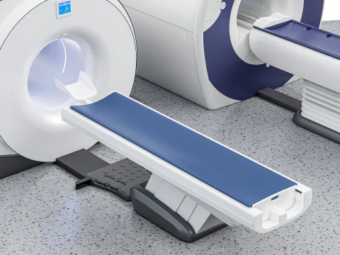 Hospital equipment MRI Scanner CT Scanner 3D Model