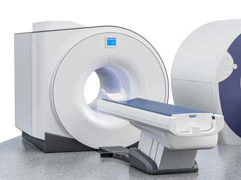 Hospital equipment MRI Scanner CT Scanner Model 3D