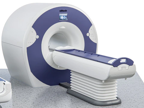 Hospital equipment MRI Scanner CT Scanner 3D Model