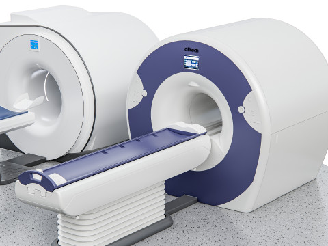 Hospital equipment MRI Scanner CT Scanner Model 3D