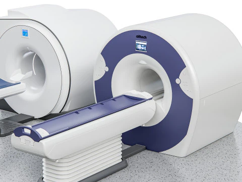 Hospital equipment MRI Scanner CT Scanner 3D Model