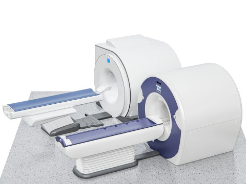Hospital equipment MRI Scanner CT Scanner 3D Model