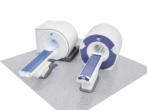 Hospital equipment MRI Scanner CT Scanner Model 3D
