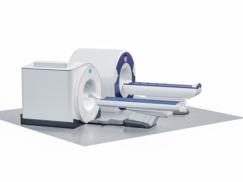 Hospital equipment MRI Scanner CT Scanner Model 3D