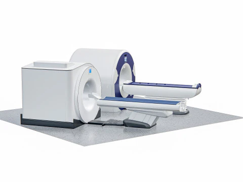 Hospital equipment MRI Scanner CT Scanner 3D Model