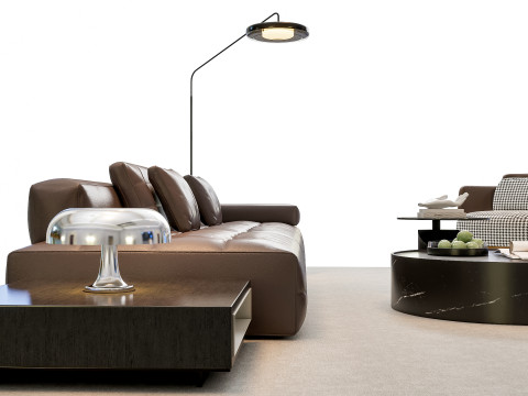 Sofa Coffee table sofa combination 00 3D Модель