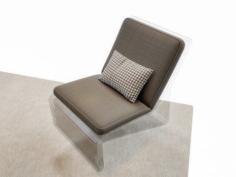 Sofa Coffee table sofa combination 02 3D Model