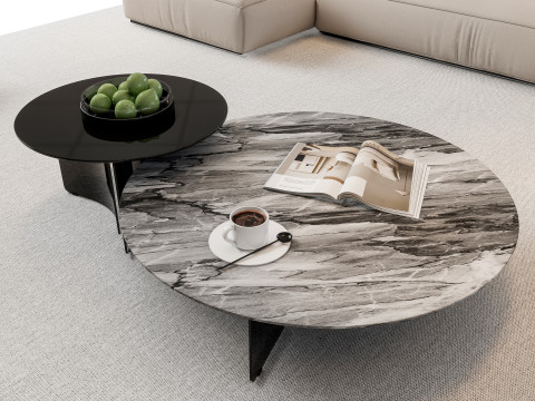 Sofa Coffee table sofa combination 03 3Dモデル