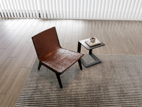 Sofa Coffee table Wall panel Living Combination 13 3Dモデル