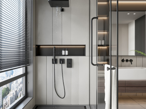 浴室全场景77 3D 模型