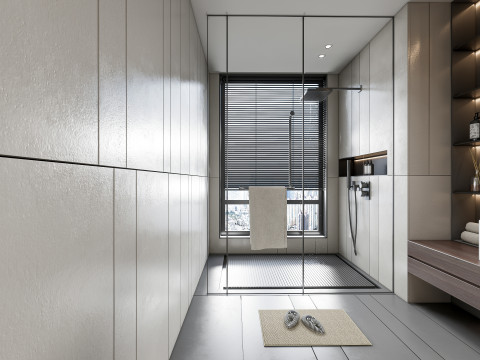 浴室全场景77 3D 模型