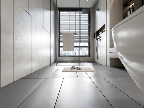 浴室全场景77 3D 模型