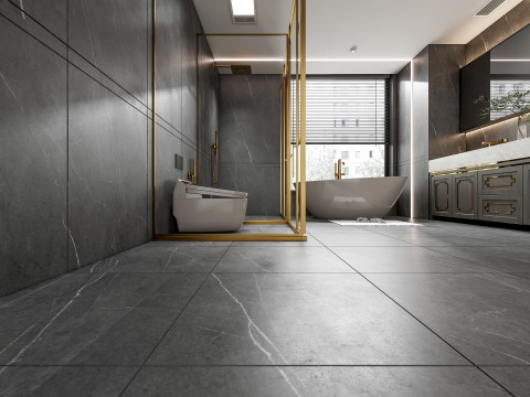 Badezimmer, komplette Szene 92 3D Modell