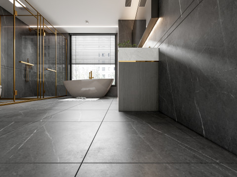 Badezimmer, komplette Szene 92 3D Modell