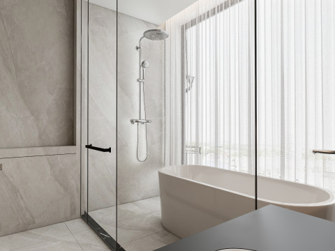 バスルーム フル シーン 94 3Dモデル