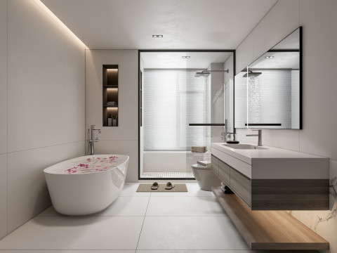 Kamar mandi penuh adegan 95 Model 3D