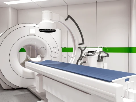 Hospital CT SCAN 1 3D Model