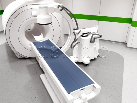 Hospital CT SCAN 1 3D Model
