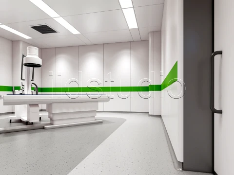 Hospital CT SCAN 1 3D Model